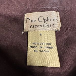 Brown Nue Options Skirt. Size 8